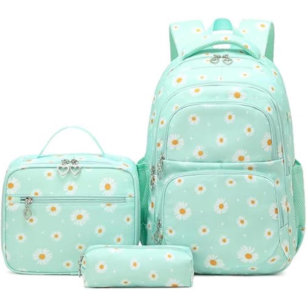 Daisy Backpack, Lunchbox, and Pencil Case Trio - Picture 2 of 6